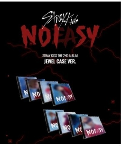 Stray Kids NOEASY (JEWEL CASE VERSION) CD $10.00 CD