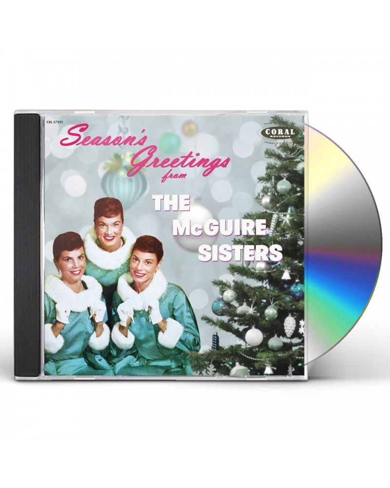 The McGuire Sisters SEASON'S GREETINGS FROM THE MCGUIRE SISTERS CD $12.52 CD