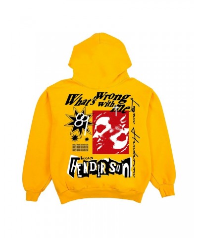 Logan Henderson Sleepwalker Gold Pullover Hoodie $7.91 Sweatshirts