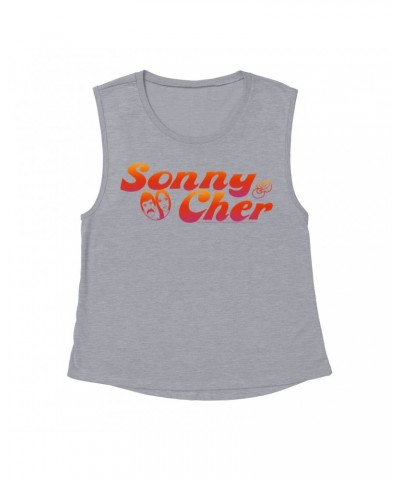 Sonny & Cher Ladies' Muscle Tank Top | Comedy Hour TV Show Logo Shirt $3.60 Shirts