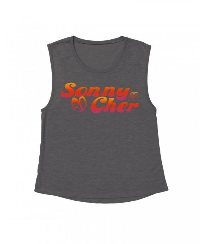 Sonny & Cher Ladies' Muscle Tank Top | Comedy Hour TV Show Logo Shirt $3.60 Shirts