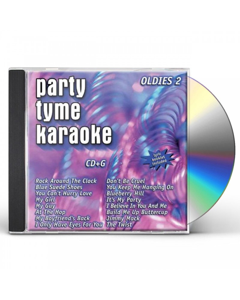 Party Tyme Karaoke Oldies 2 (8+8-song CD+G) CD $72.00 CD