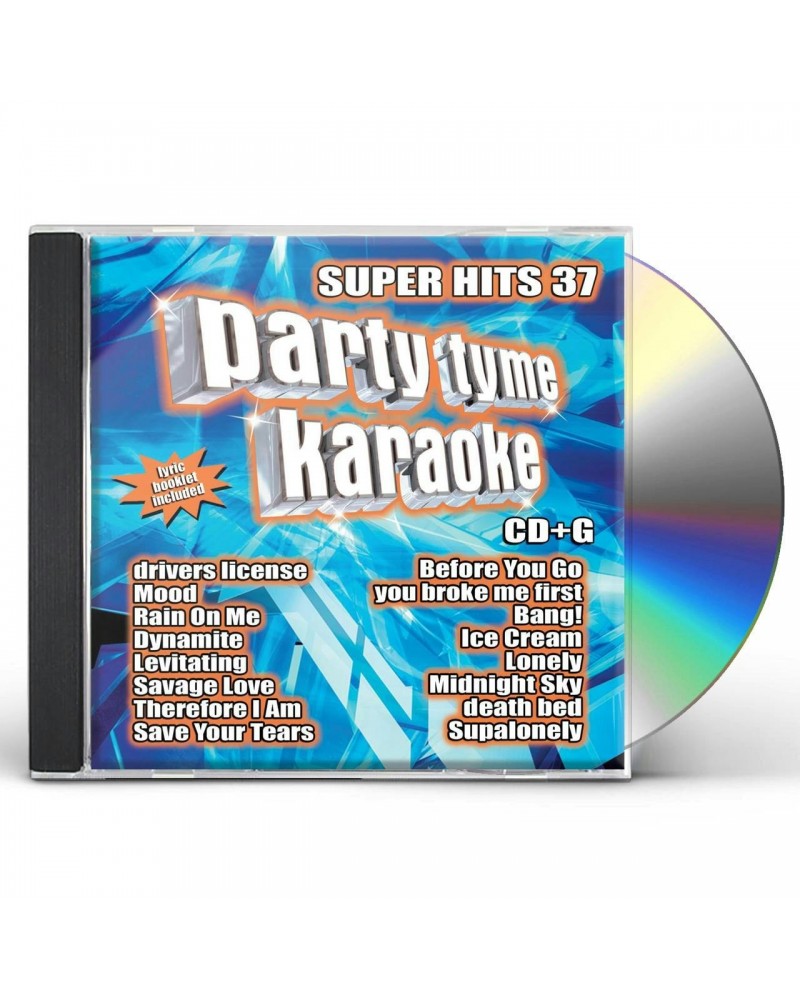 Party Tyme Karaoke Super Hits 37 (16-song CD+G) CD $13.65 CD