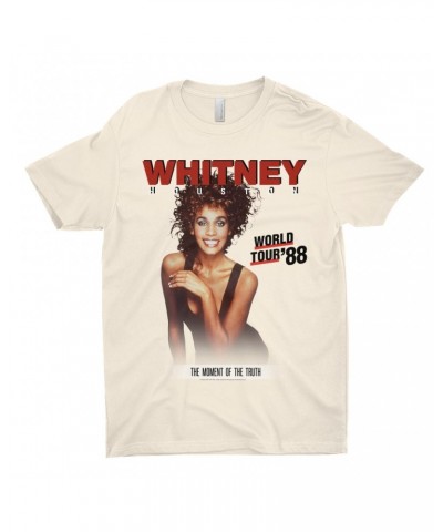 Whitney Houston T-Shirt | 1988 World Tour Poster Image Shirt $13.17 Shirts