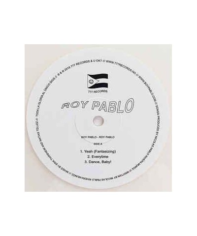 boy pablo Roy Pablo (White) Vinyl Record $5.09 Vinyl