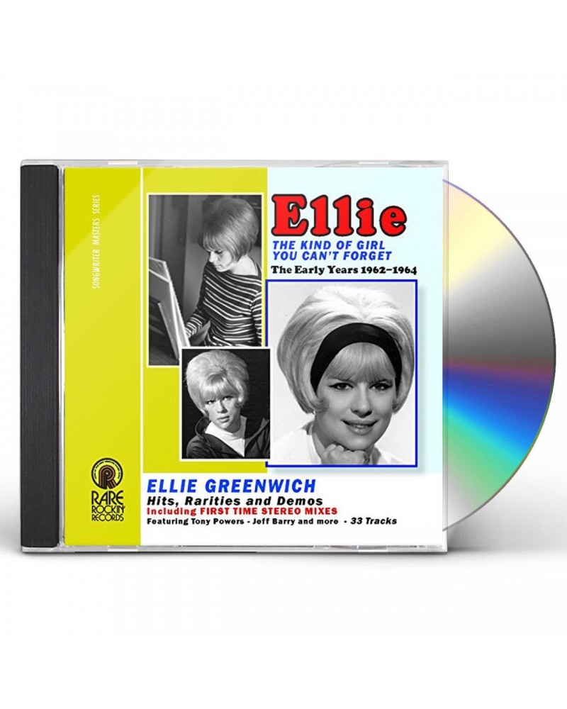 Ellie Greenwich KIND OF GIRL YOU CAN'T FORGET - EARLY YEARS 62-64 CD $18.60 CD