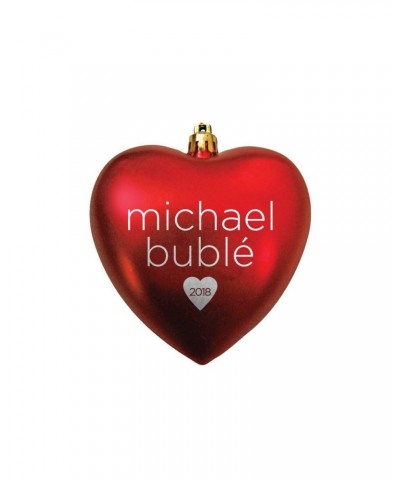 Michael Bublé 2018 Heart Ornament $8.99 Decor