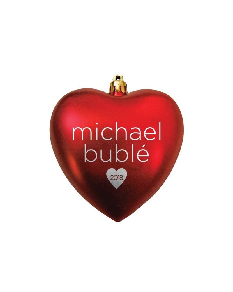 Michael Bublé 2018 Heart Ornament $8.99 Decor