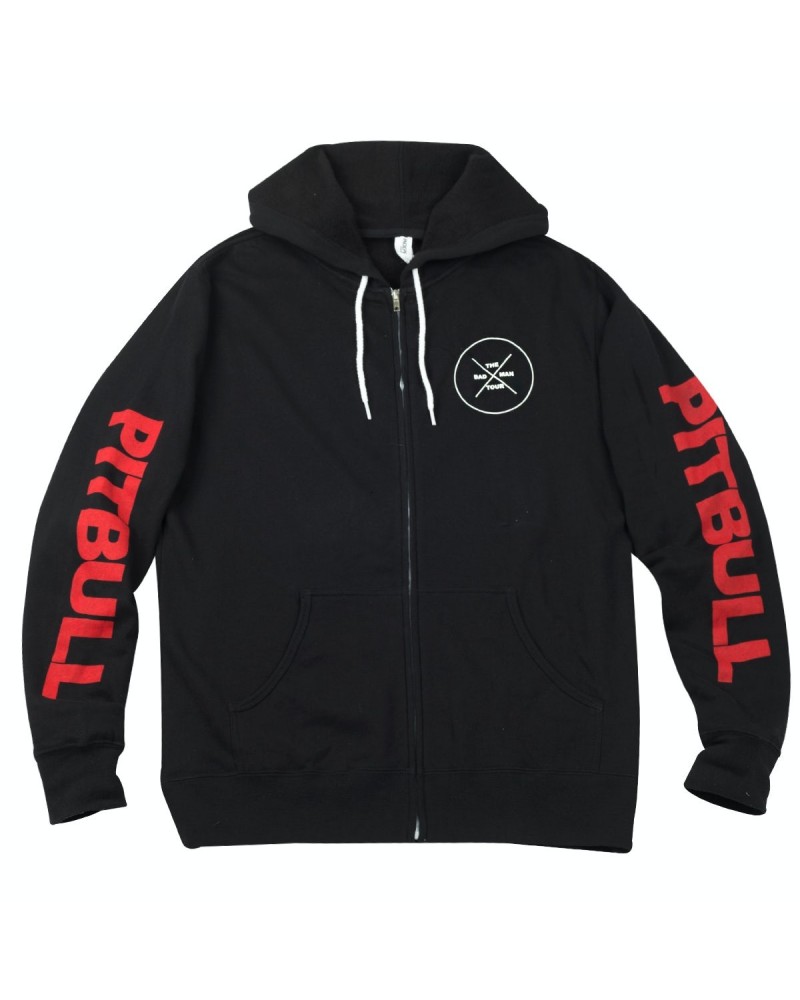 Pitbull Bad Man Tour Hoodie $14.24 Sweatshirts