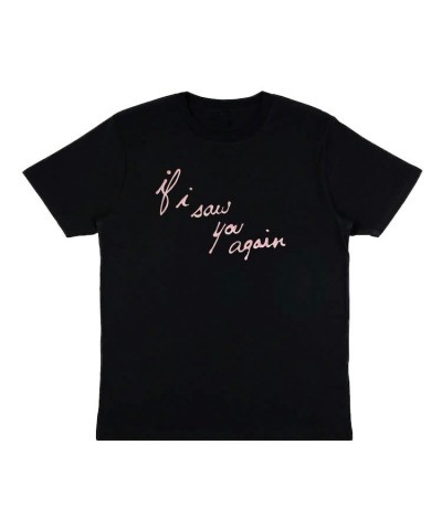 Violet Skies If I Saw You Again | Black Tee $10.34 Shirts